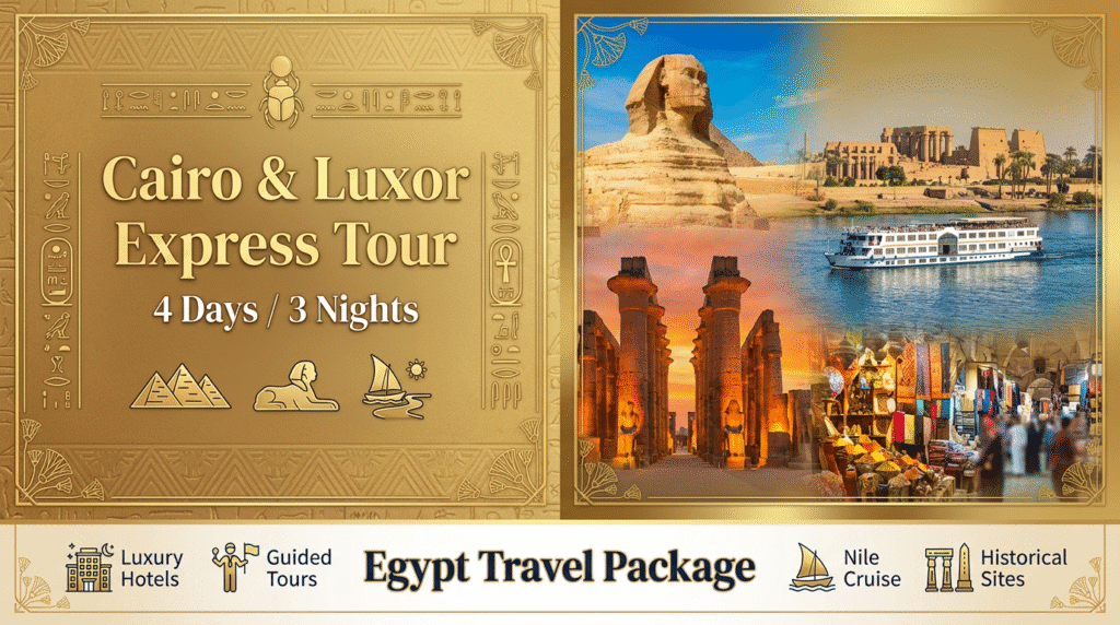 Cairo, Luxor & Aswan Short Tour